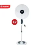 Smart Technology -Ventilateur télécommandé sur pieds -18″ – 3 Vitesses – STV-1840RCC