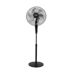 SMART TECHNOLOGY - Ventilateur silencieux 18" avec télécommande -Antimoustique - Noir - 80W - 6 Hélices - STV-B1870RCC - Garantie 1 Mois