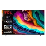 TV TCL 98" 4K UHD - Google -DLED - BT - Wifi - HDMI- USB - RJ45 - Assistant Vocal - TCL_98P745