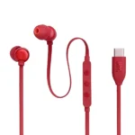Ecouteurs intra-auriculaires USB-C  - JBL Tune 310C - Hi-Res Audio - Microphone - Rouge