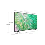 TV Connectée Led Crystal Uhd Samsung – 65″ – Affichage LED – Résolution 4K UHD – Wifi – Téléviseur intelligent Tizen™ - HDR 10+ - UA65DU8000UXLY – Image 2