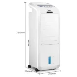 Ventilateur multifonction air cooler télécommandé Midea - Minuterie 7h - VENT_AC100-16BR – Image 3