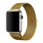Bracelet en Acier Inoxydable Pour Apple Watch 42mm / 44mm COTEetCI W6 Fermeture Magnétique - Or - WH5203-GD – Image 2