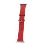 Bracelet de remplacement pour montre en cuir W22 Coteetci Leather Watch Band - 42mm - Rouge