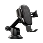 Baseus Support de téléphone - chargeur sans fil  - WXYL-A01 - pour voiture avec bras réglable - noir