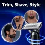 Tondeuse à barbe avec lame 3en1 pour tailler et raser - Charge Sans fil - X300 - BHR7051GL – Image 8