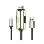 Cable HDMI Ultra HD - longueur 2M, performances élevées - YESIDO HM12