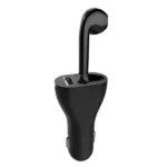 Chargeur USB de voiture Bluetooth headset 2en1 Écouteurs sans fil Droit