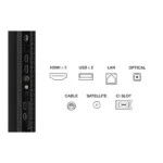 TV TCL 50" - Google TV connectée - Affichage D-LED - 4K UHD -  Slim-Unibody Aipq Processor -  Fonction Alexa - Assistance Google - 50P7K – Image 3