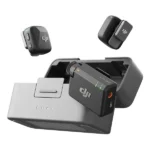DJI Mic Mini - Émetteur avec microphone intégré - Portée 400m - 48h d'autonomie - Annulation active du bruit - Boitier de recharge