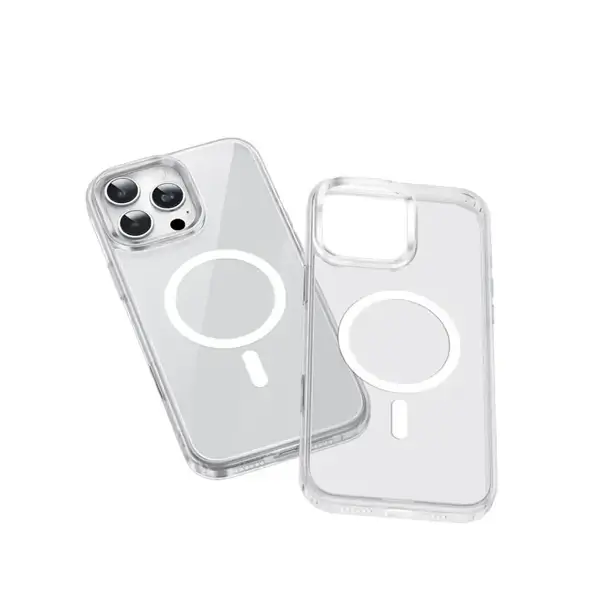 Coque MagSafe pour iPhone 16 Pro - Green Lion - Transparente