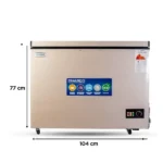 Congélateur horizontal une porte Nasco - 288L Net - avec 1 panier à l'intérieur - Economie d'énergie - NAS-400FL-G – Image 2