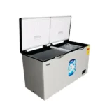 Congélateur horizontal double portes Nasco – 450L – 2 paniers à l’intérieurs – Économique – R600A - NAS-550FL-DD-DS