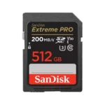 Carte mémoire SanDisk Extreme Pro - 512 Go  pour appareil photo - compatible avec SDHC et SDXC UHS-I - SDSDXXD_512G_GN4IN