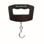 Pèse-bagage électronique à main avec poignée pour valise et sac – 50Kg Maximum  - YESIDO – Noir - GA18
