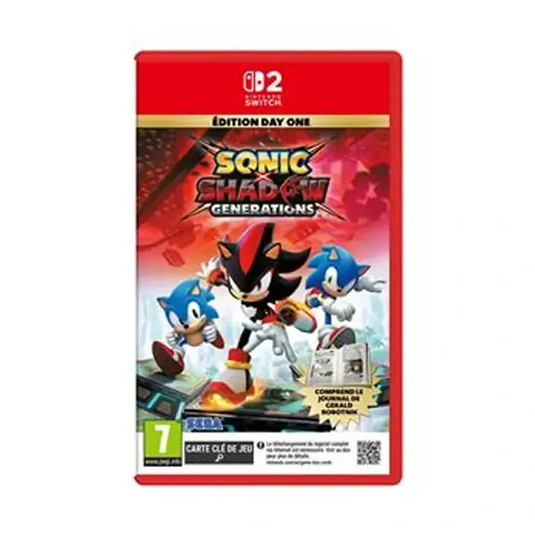CD - Sonic Shadow Générations - Jeu Nintendo Switch 2