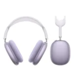 Casque Apple AirPods Max Sans fil - Câble de charge Type-C - Réduction active du bruit de niveau pro - 20H d'autonomie - Audio spatial personnalisé - A3184 - Mauve