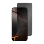 Antichoc 2.5D/3D - Verre anti-espions - Pour iPhone 16 Pro Max