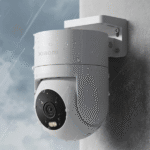 Caméra de surveillance extérieure Xiaomi CW300 - Résolution 2.5K - 4MP - Indice de protection IP66 - filaire + Wi-Fi - Interphone bidirectionnel – BHR8095GB - Blanc – Image 3