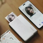 Imprimante photo portable Xiaomi 1S sans fil - Bluetooth 5.2 - format d'impression 50 x 76 mm - Gris – Image 3