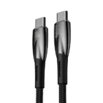 Câble de charge rapide et de transfert de données Baseus Glimmer – Type-C vers type-C – 1m – 100W - 480Mbps - CADH000701 – Image 3