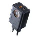 Chargeur compact détachable 2en1 Mcdodo - 30W - 1 port Type-C et 1 port USB + Charge par induction - CH-3700