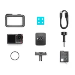DJI Osmo Action 5 Pro Standard Combo - Caméra sportive étanche - 4K HDR - stabilisation RockSteady 3.0+ - double écran tactile - 3 microphones - WiFi 6/Bluetooth 5.1 - 1950mAh – Image 4