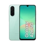 Samsung Galaxy A26 - 6Go de Ram - 128Go - Ecran 6.7" - 5G - 50MP - Empreinte digitale - Facial - Code à chiffres - Batterie 5000 mAh -Vert menthe
