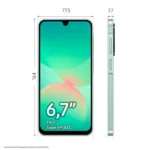 Samsung Galaxy A26 - 6Go de Ram - 128Go - Ecran 6.7" - 5G - 50MP - Empreinte digitale - Facial - Code à chiffres - Batterie 5000 mAh -Vert menthe – Image 2