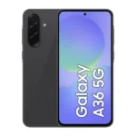 Samsung Galaxy A36 - 6Go de Ram - 128Go - Ecran 6.7" - 5G - 50MP - Empreinte digitale - Facial - Code à chiffres - Batterie 5000 mAh - Noir