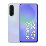 Samsung Galaxy A36 - 8Go de Ram - 256Go - Ecran 6.7" - 5G - 50MP - Empreinte digitale - Facial - Code à chiffres - Batterie 5000 mAh - Lavande