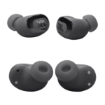 Ecouteur sans fil JBL Live Buds 3 - Audio spatial - 40h d'autonomie - Réduction de bruit adaptative avec commandes personnalisées -Bleu – Image 3