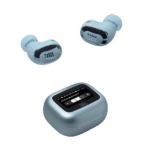 Ecouteur sans fil JBL Live Beam 3 -  Audio spatial - IP55 - Réduction de bruit adaptative avec commandes personnalisées - 48h d'autonomie -Bleu – Image 4