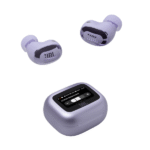 Ecouteur sans fil JBL Live Buds 3 - Audio spatial - 40h d'autonomie - Réduction de bruit adaptative avec commandes personnalisées - Violet – Image 3