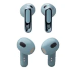 Ecouteur sans fil JBL Live Flex 3 - Audio spatial - 50h d'autonomie - IP54 - BT 5.3 - Réduction de bruit adaptive - Commande tactile personnalisé - Bleu – Image 3