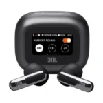 Ecouteur sans fil JBL Live Flex 3 - Audio spatial - 50h d'autonomie - IP54 - BT 5.3 - Réduction de bruit adaptive - Commande tactile personnalisé - Noir