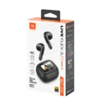 Ecouteur sans fil JBL Live Flex 3 - Audio spatial - 50h d'autonomie - IP54 - BT 5.3 - Réduction de bruit adaptive - Commande tactile personnalisé - Noir – Image 5