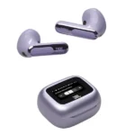 Ecouteur sans fil JBL Live Flex 3 - Audio spatial - 50h d'autonomie - IP54 - BT 5.3 - Réduction de bruit adaptive - Commande tactile personnalisé - Violet – Image 4
