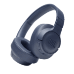 Casque JBL 760NC - Réduction de bruit active - 35 heures d'autonomie en mode BT+NC - Temps de recharge de 2 heures - JBL T760NC - BLEU – Image 3