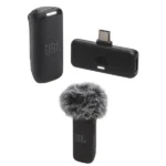 Micro cravate JBL Quantum Stream sans fil - Type-C - 24h d'autonomie - Réduction de bruit contre le vent - Noir – Image 4