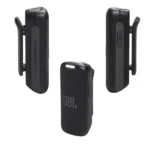 Micro cravate JBL Quantum Stream sans fil - Type-C - 24h d'autonomie - Réduction de bruit contre le vent - Noir – Image 3
