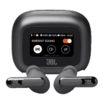 Ecouteur sans fil JBL Live Beam 3 -  Audio spatial - IP55 - Réduction de bruit adaptative avec commandes personnalisées - 48h d'autonomie - Noir