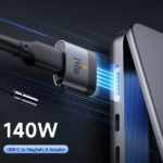 Adaptateur de charge ultra-rapide Mcdodo 140 W  – Type-C vers MagSafe 3 pour MacBook Air - Pro M1, M2, M3 - Mcdodo OT-685 – Image 2