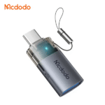 Adaptateur USB 3.0 2en1 - USB vers type-c - Lecteur de carte mémoire - Transfert de données OTG - Mcdodo OT-760 - Noir