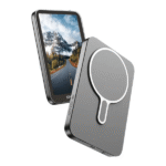 Appareil de mise en miroir magnétique avec écran selfie Porodo – 1800 mAh - 4,02" HD -  3,5hd'autonomie - Compatibilité iOS 9.0+ et Android 2.0+- PD-LFST190 - Gris – Image 2
