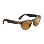 Lunette de soleil connectée  avec caméra intégrée Ray-Ban Meta Headliner – Photogray - 32Go - BT 5.2 - 12MP - 4h d'autonomie –  Roche brillant transparent – Image 2