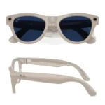 Ray-Ban Meta Skyler - Lunette de soleil connectée avec caméra intégrée – Photogray - BT 5.2 - Photogray - 32Go - 12MP - 4h d'autonomie – Gris crayeux brillant – Image 3