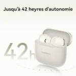 Ecouteur sans fil Huawei FreeBuds SE 3 - Bluetooth 5.3 - 42h d'autonomie - IP54 - T0016 - Beige – Image 2