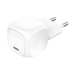 Boitier de charge compact Belkin - Type-C - 20W - Charge rapide pour série iPhone, Samsung - WCA009KQ - BLANC – Image 2