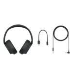 Casque supra-auriculaire sans fil Sony - BT - Réduction de Bruit - 35H d'autonomie - Micro intégré - Noir - WH-CH720N – Image 5